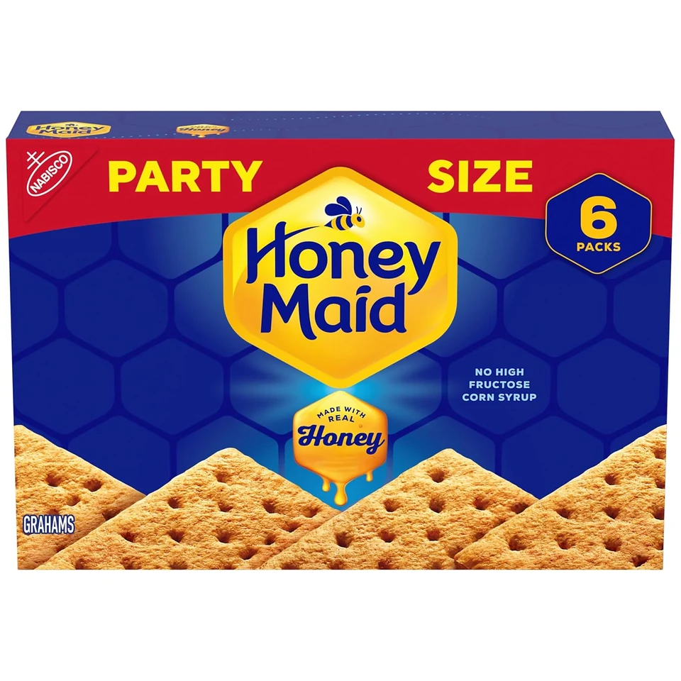 Honey Maid Honey Grahams Party Size, package front
